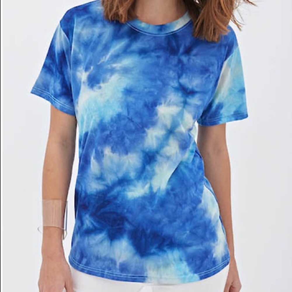 [Forever 21] Tie Dye Blue Tee